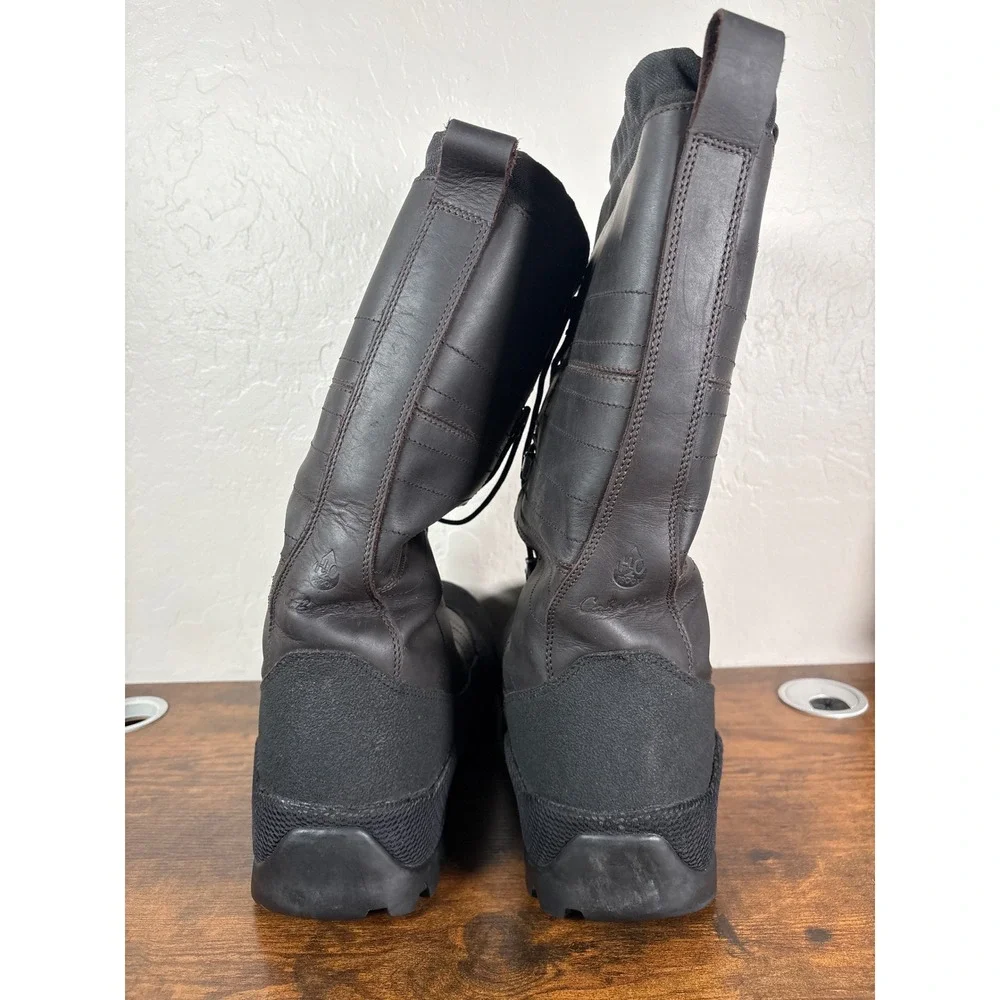 Cabelas H2O Proof Thinsulate Insulated Boots Mens 11 Brown Leather 80031-180